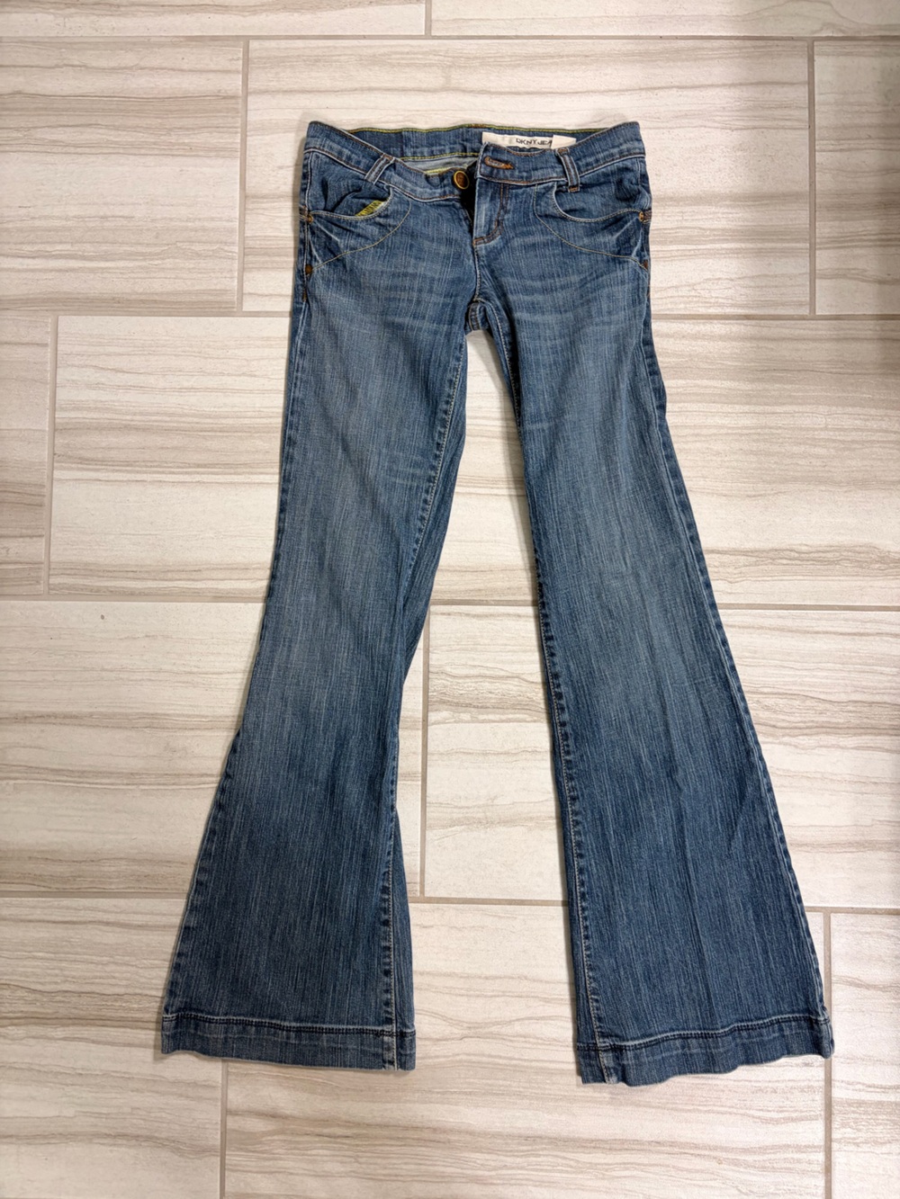DKNY Medium Blue Flared Jeans